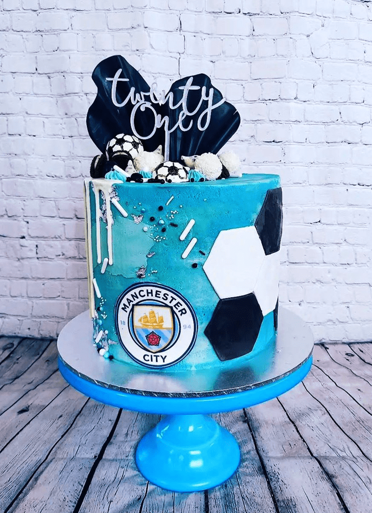Divine Manchester City Cake