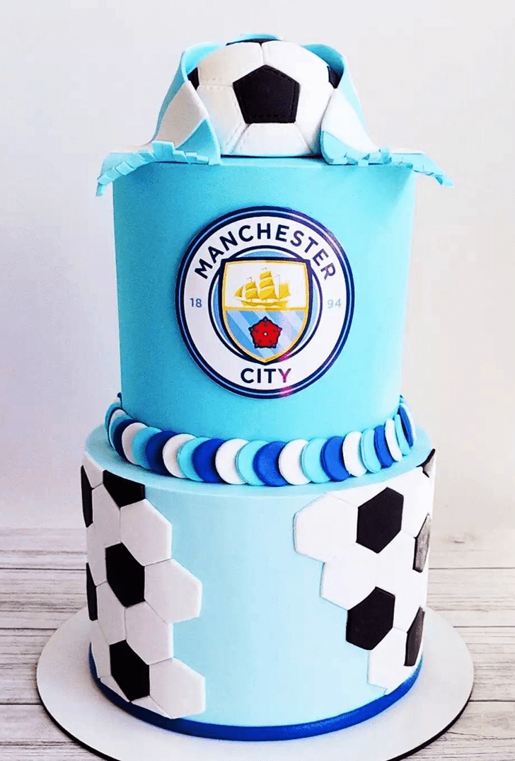 Excellent Manchester City Cake