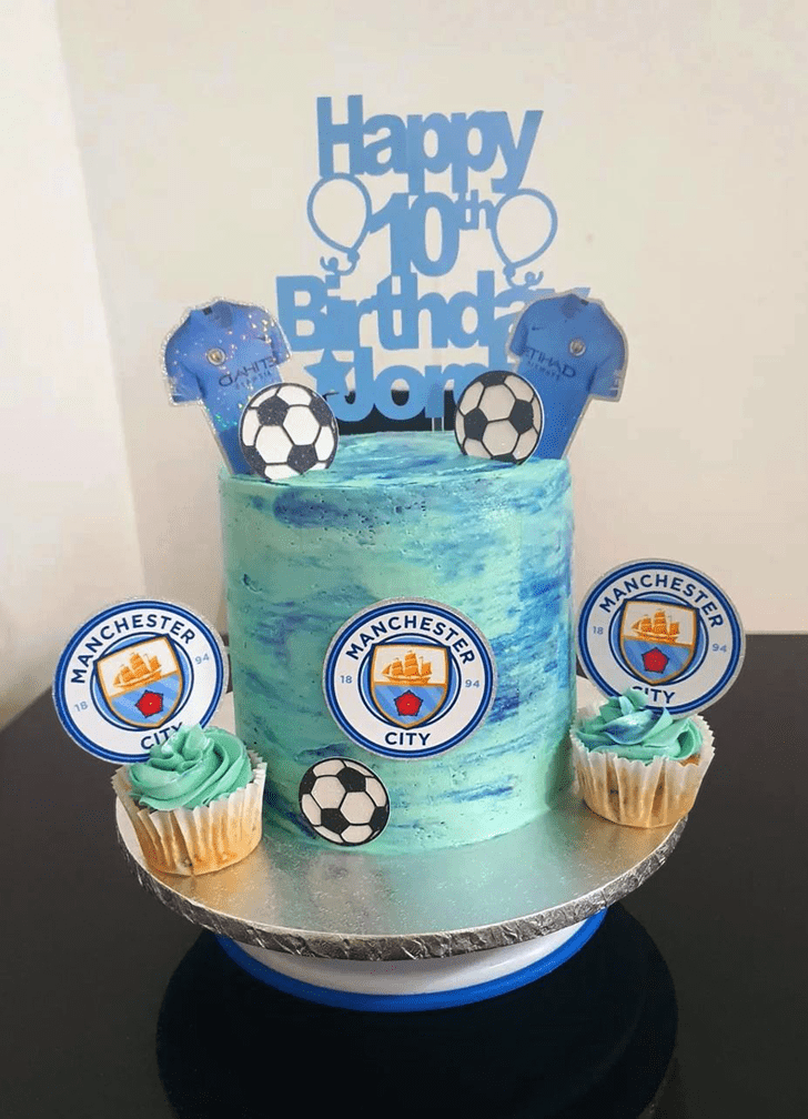 Marvelous Manchester City Cake