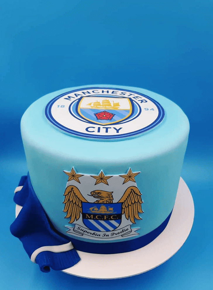Ravishing Manchester City Cake
