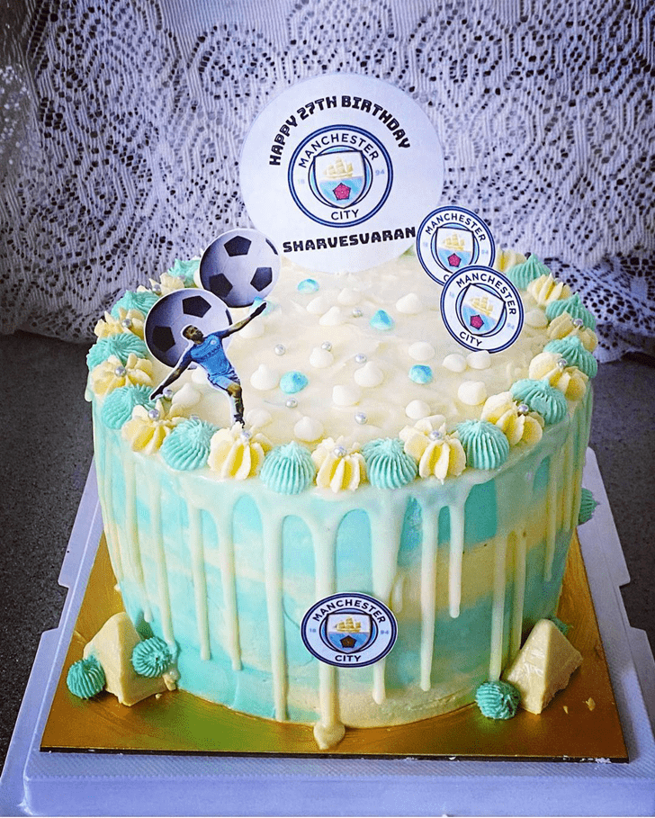 Splendid Manchester City Cake
