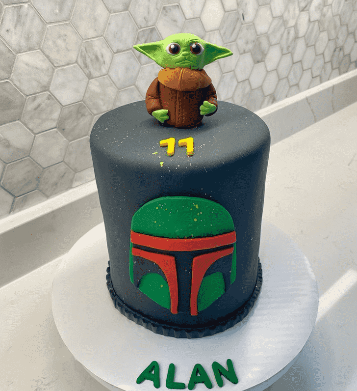 Mandalorian Birthday Cake Ideas Images (Pictures)