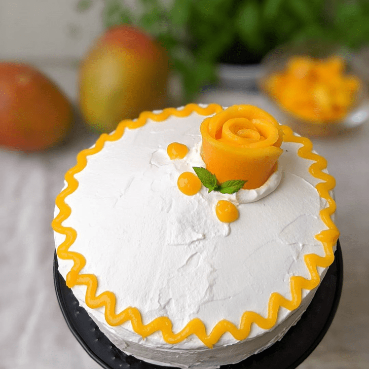 Shapely Mango Cake