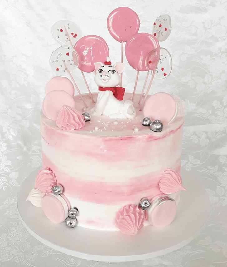 Admirable Disneys Marie Cake Design