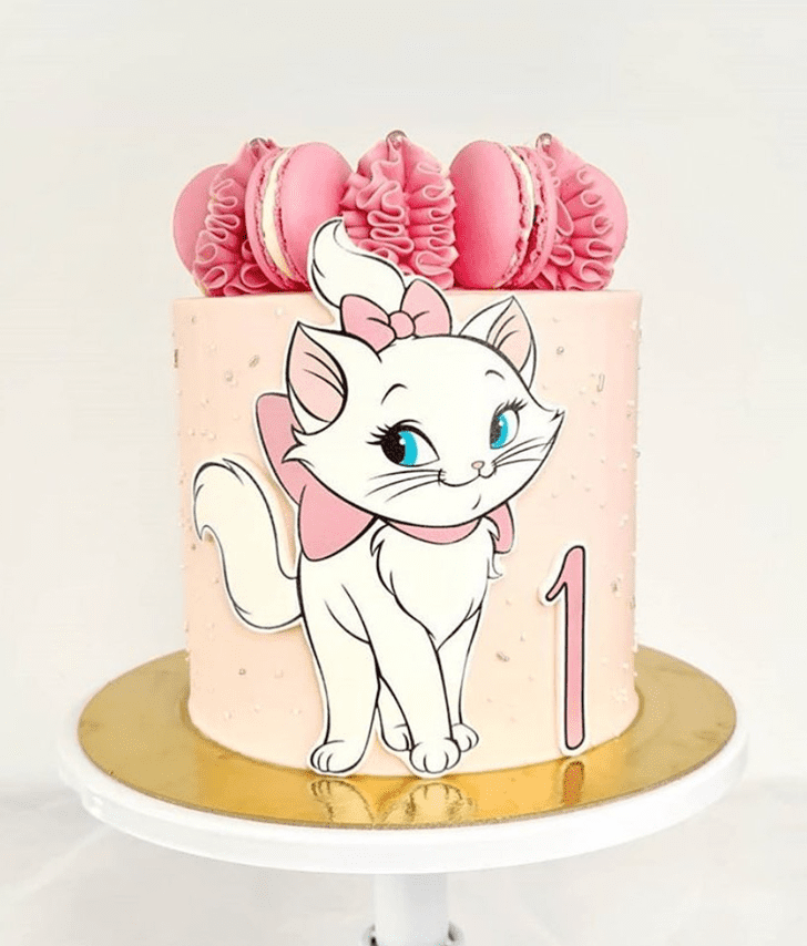 Classy Disneys Marie Cake