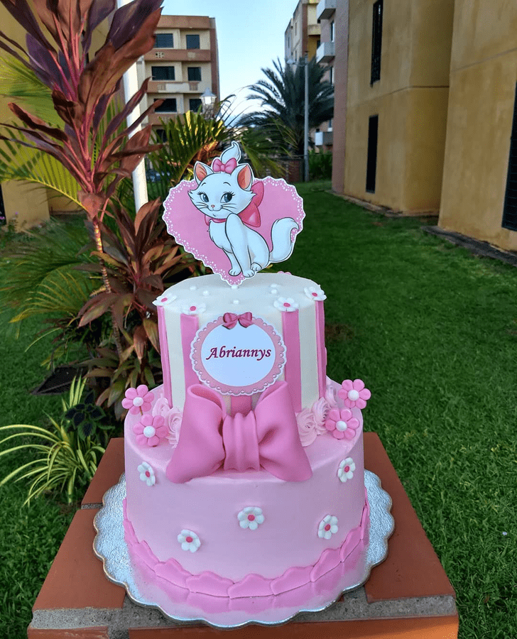 Comely Disneys Marie Cake