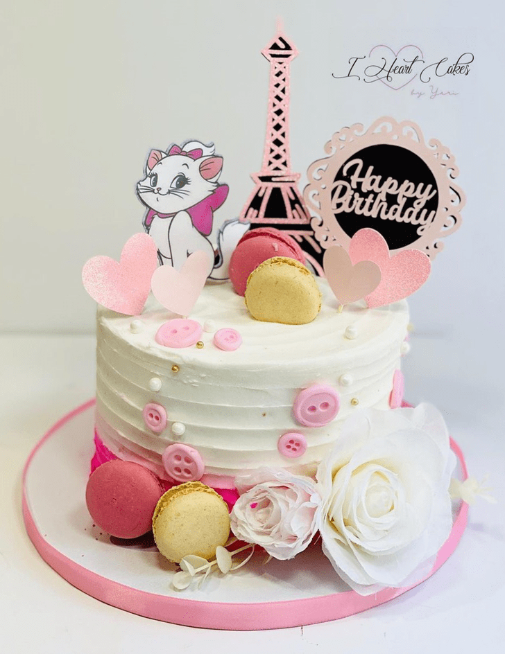 Wonderful Disneys Marie Cake Design