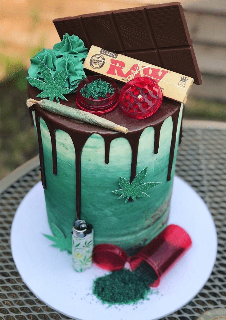 Beauteous Marijuana Cake
