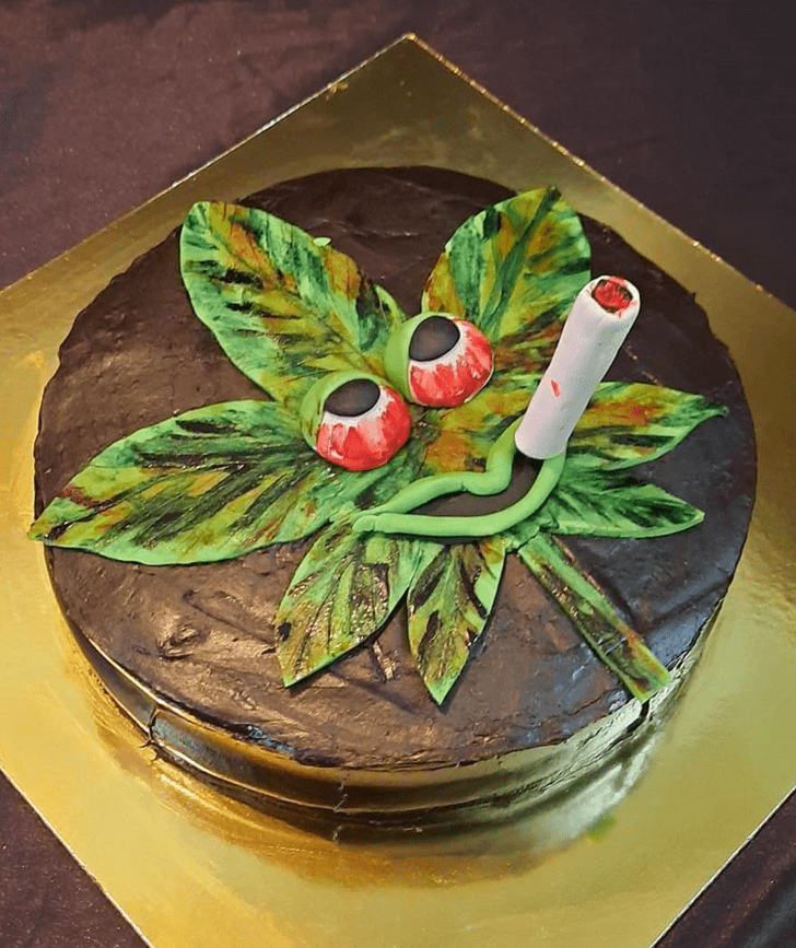 Resplendent Marijuana Cake