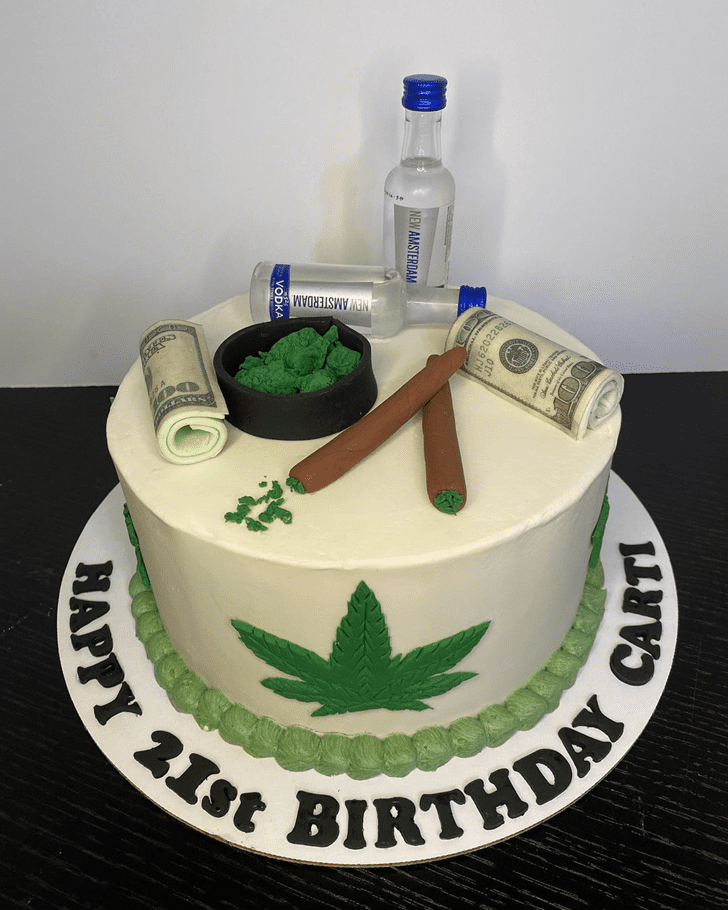 Stunning Marijuana Cake