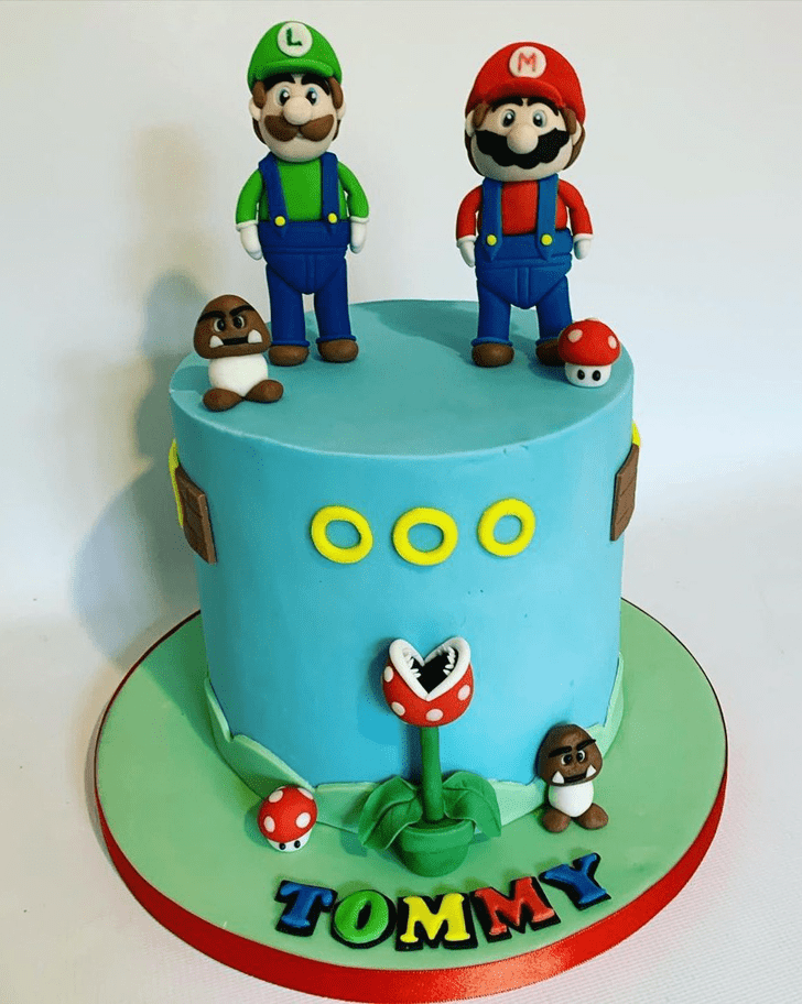 Adorable Mario Cake