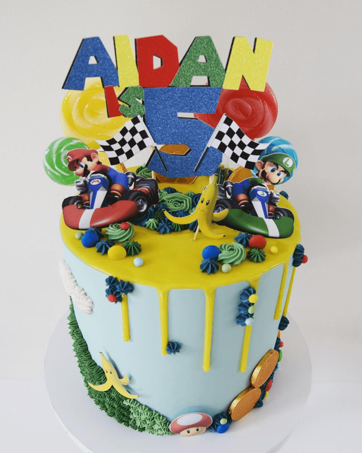 Alluring Mario Cake