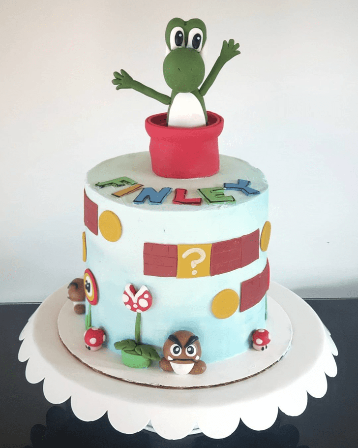 Beauteous Mario Cake