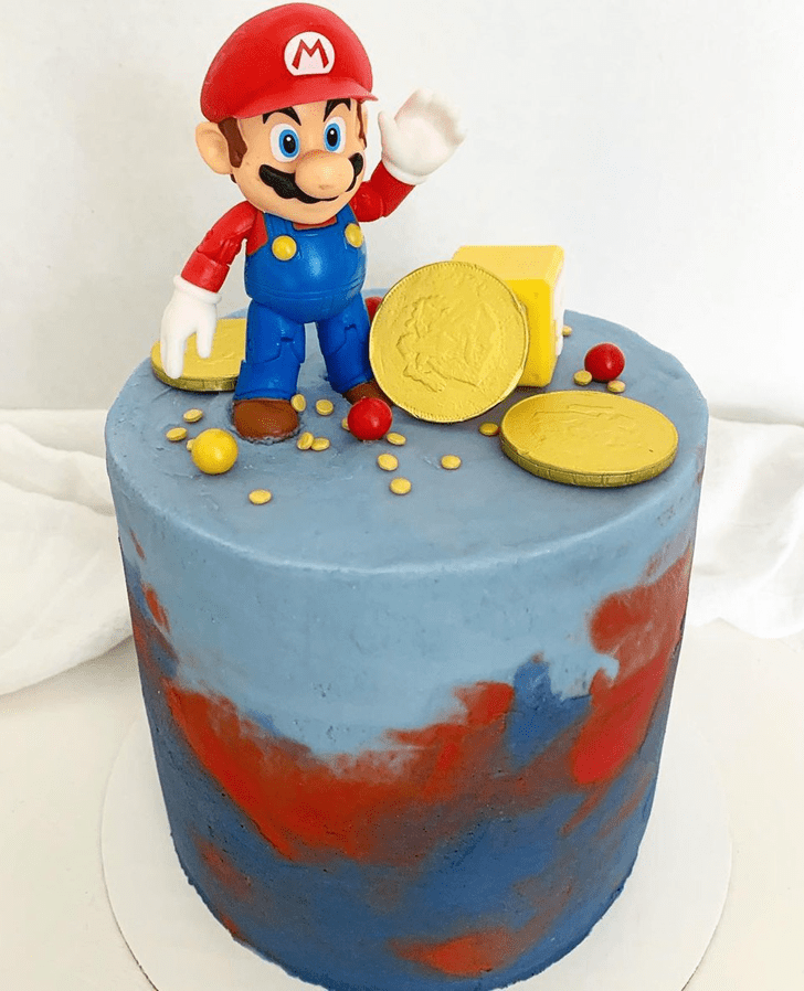 Bewitching Mario Cake