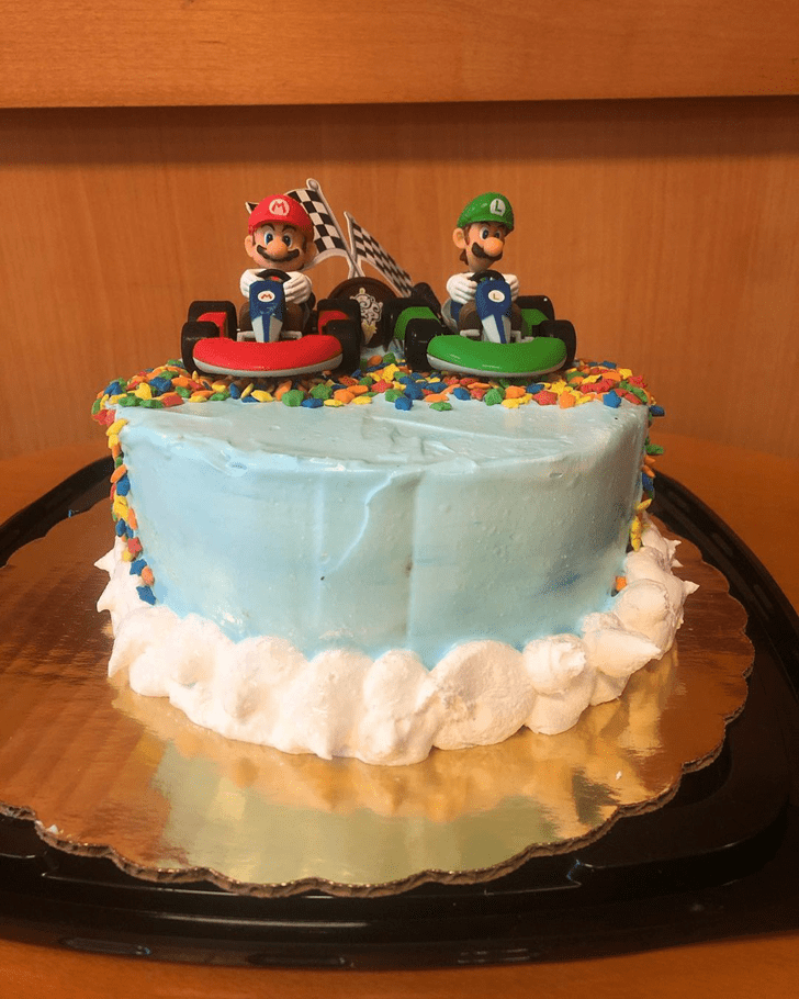Classy Mario Cake
