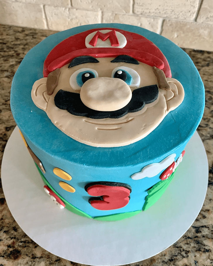Divine Mario Cake