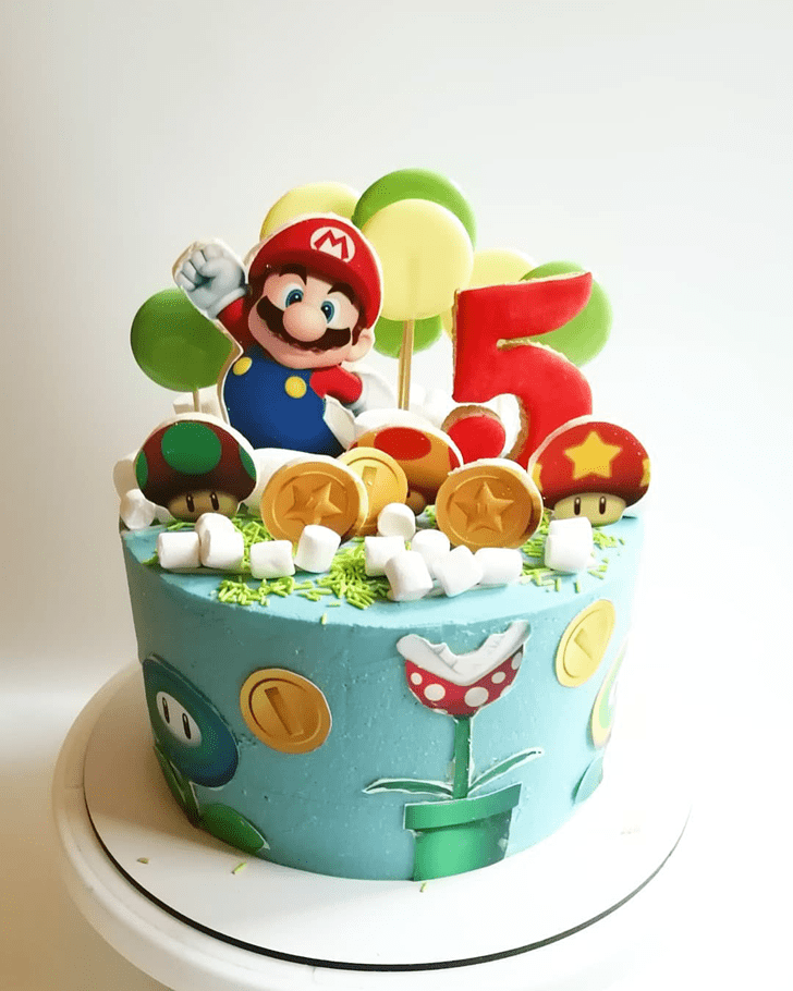 Exquisite Mario Cake