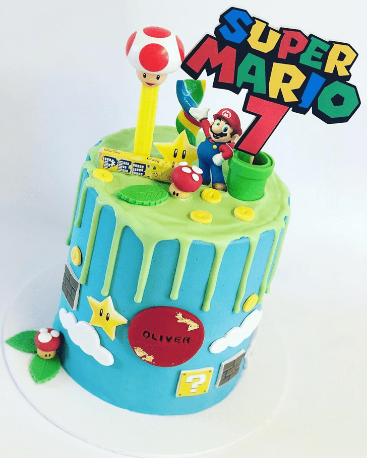Fair Mario Cake