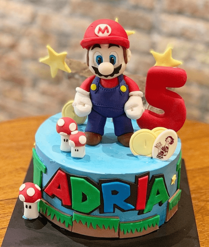 Fascinating Mario Cake