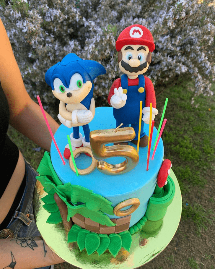 Fetching Mario Cake