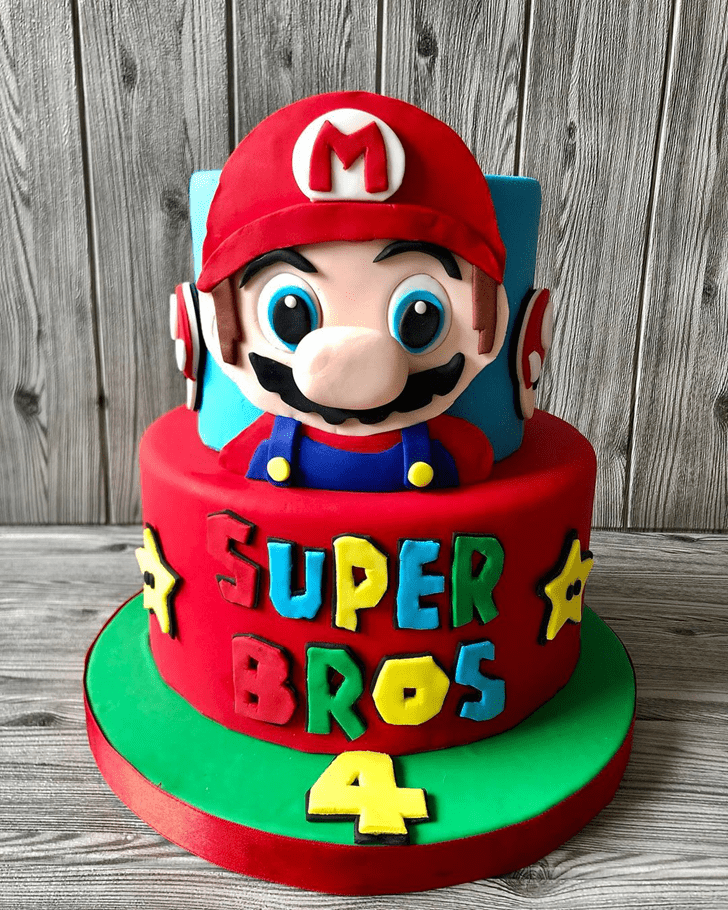 Fine Mario Cake