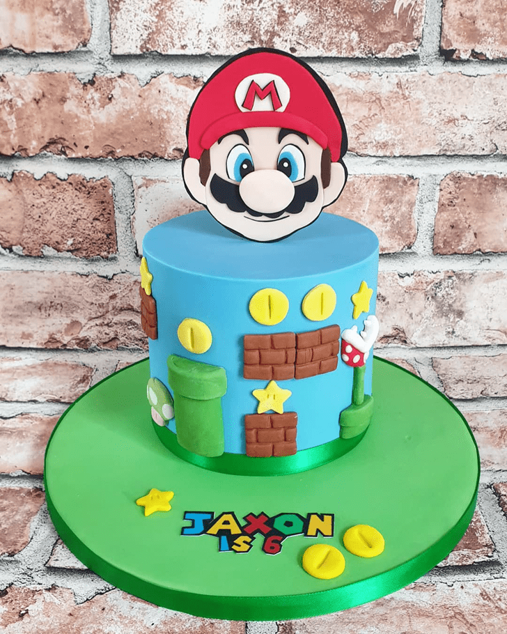 Pretty Mario Cake