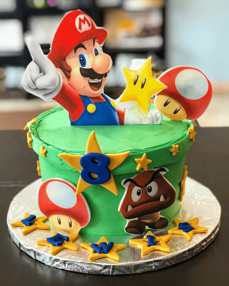 Ravishing Mario Cake