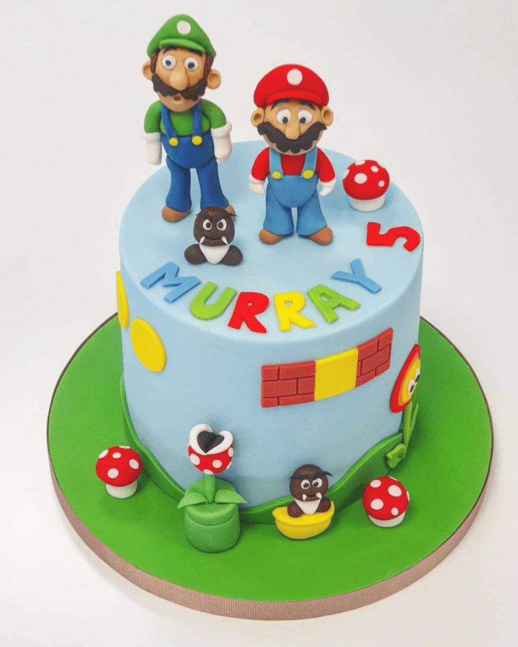 Splendid Mario Cake