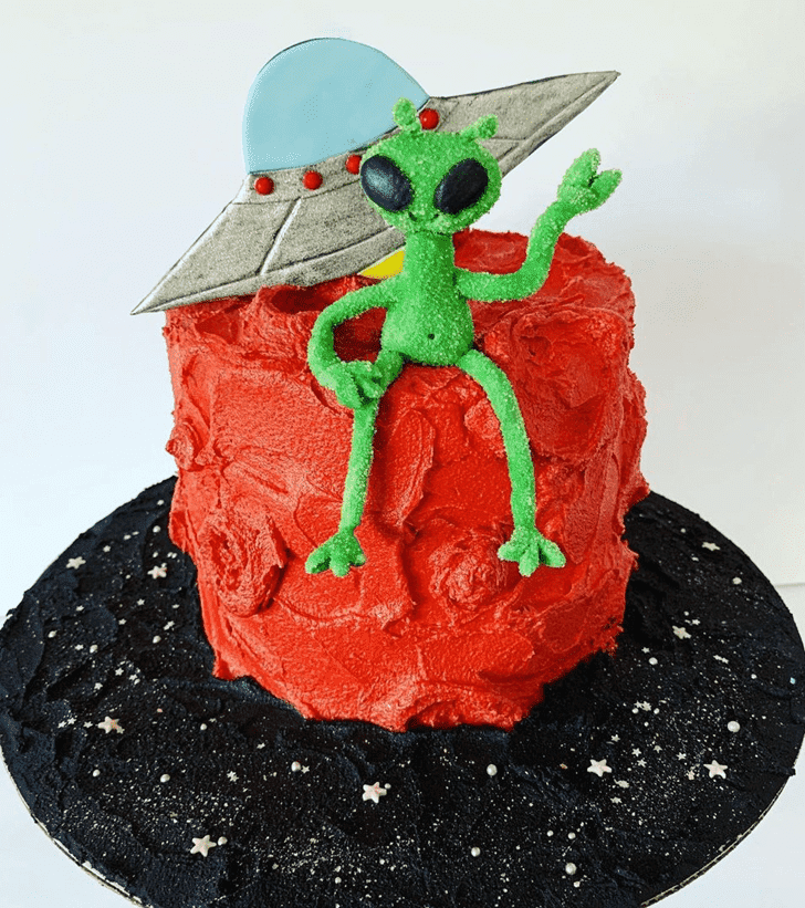 Appealing Mars Cake