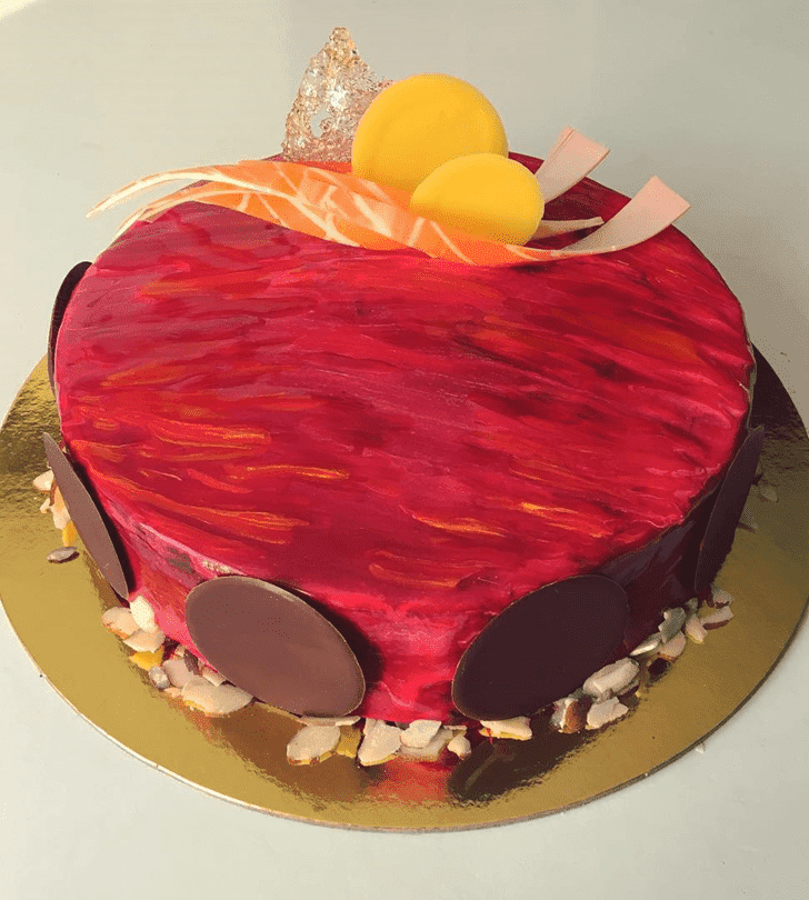 Charming Mars Cake