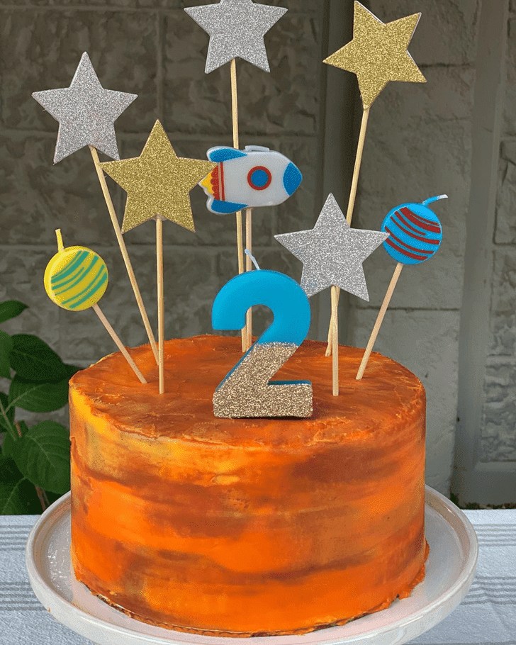 Cute Mars Cake