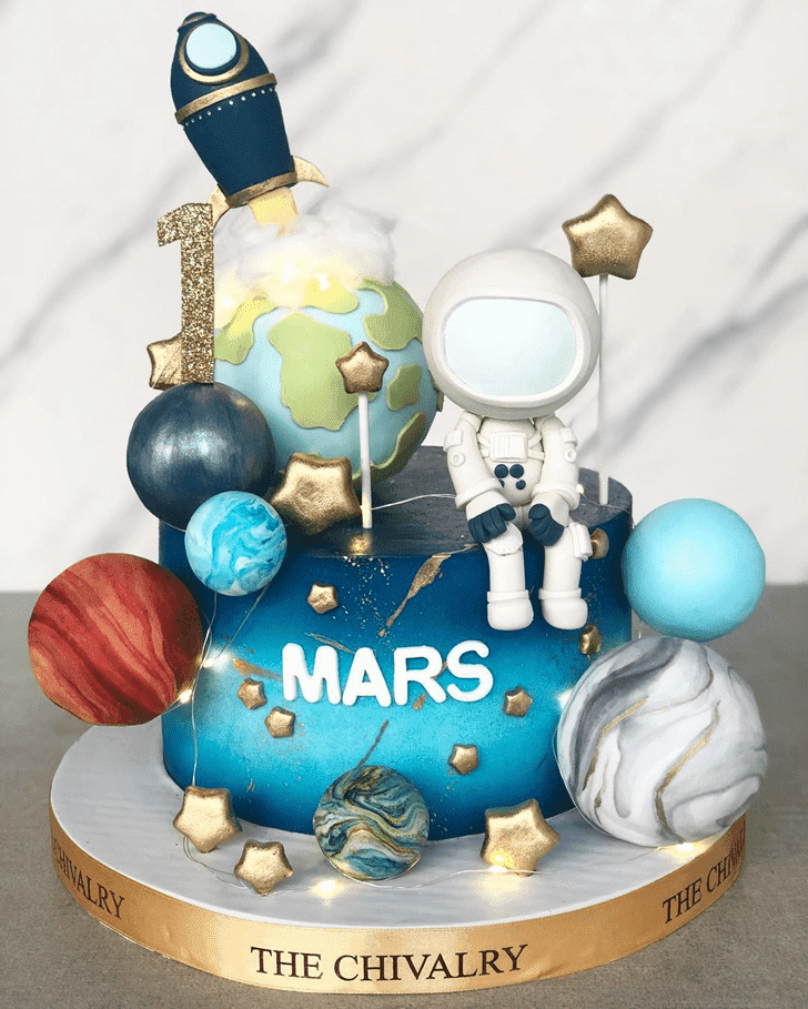 Delicate Mars Cake