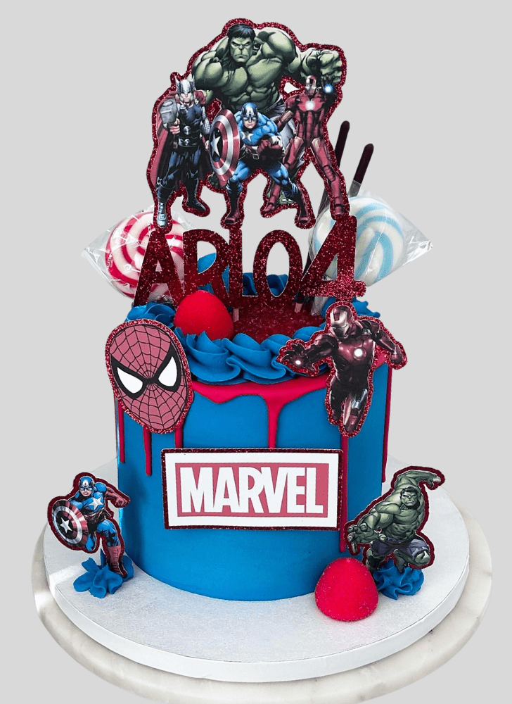 Captivating Marvel Cake