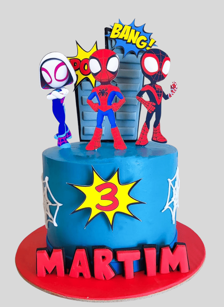 Cute Marvel Cake