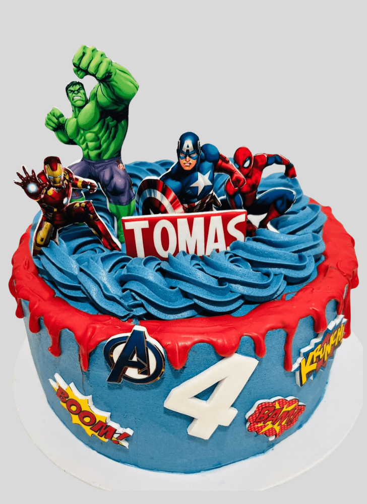 Exquisite Marvel Cake