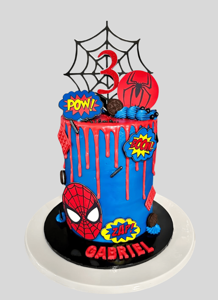 Fetching Marvel Cake