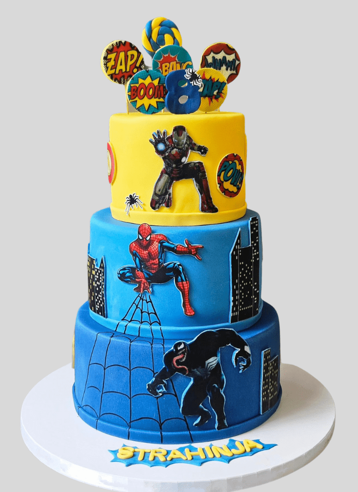 Refined Marvel Cake