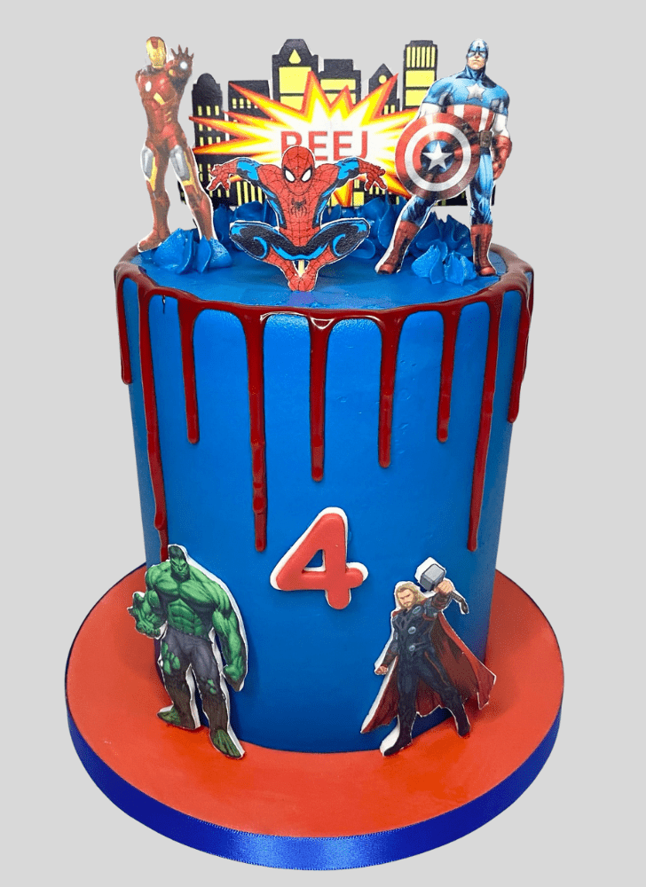 Slightly Marvel Cake