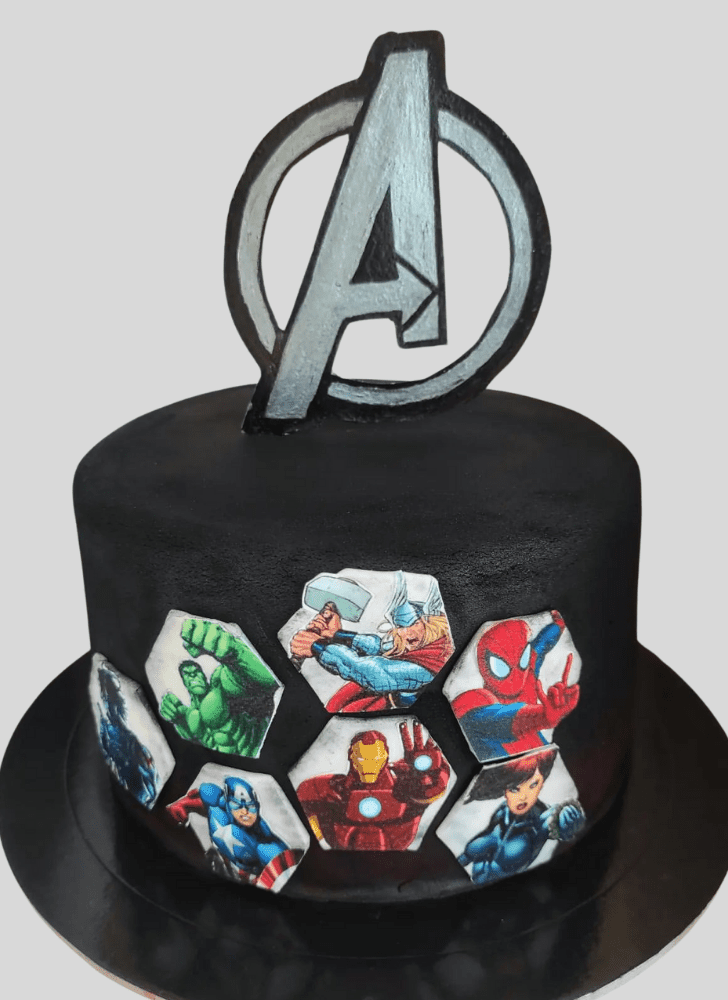 Stunning Marvel Cake