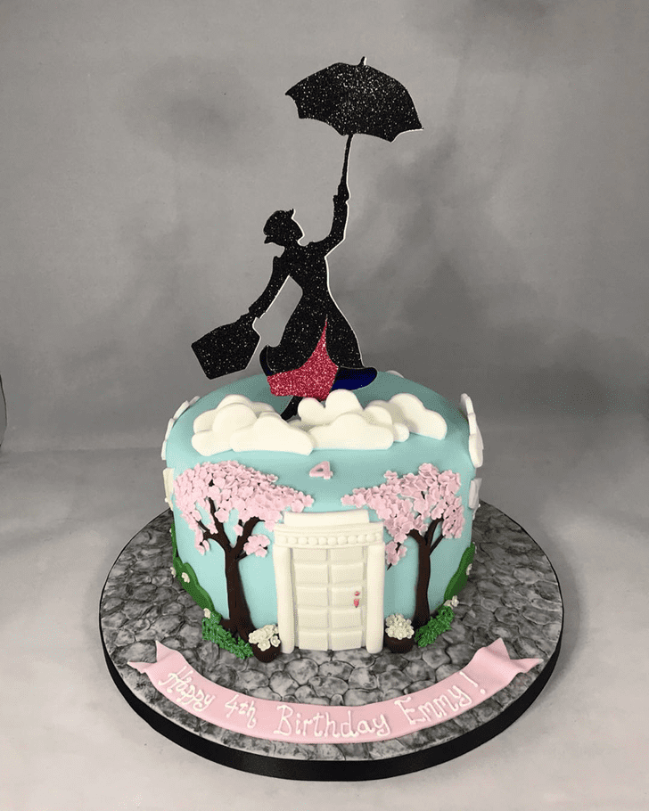 Admirable Mary Poppins Cake Design