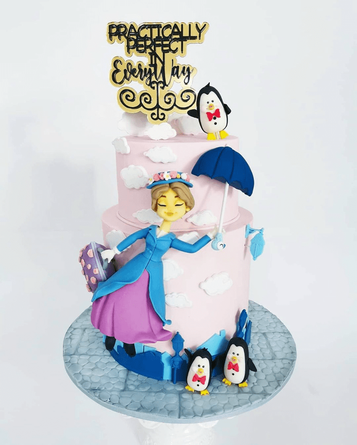 Classy Mary Poppins Cake