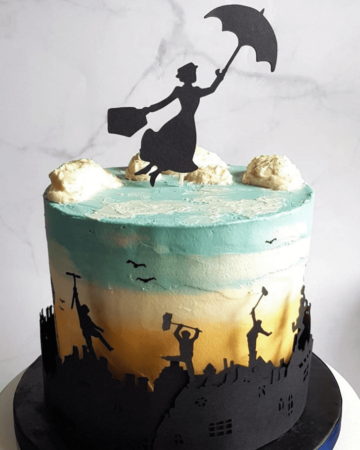 Comely Mary Poppins Cake