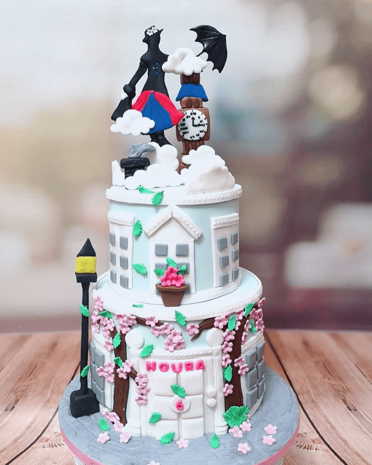 Dazzling Mary Poppins Cake