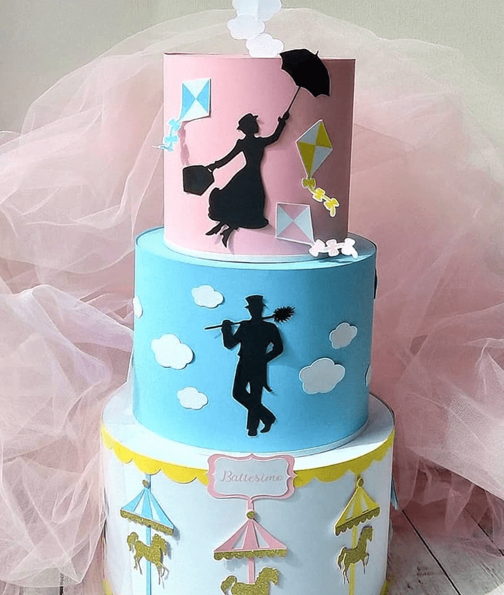 Magnetic Mary Poppins Cake