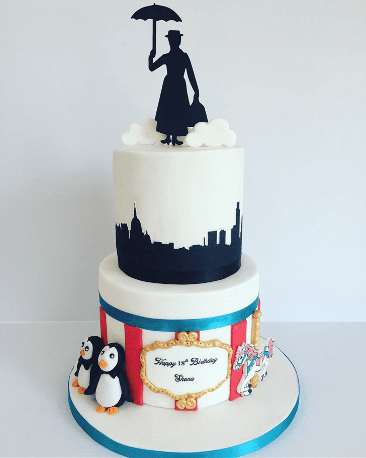 Refined Mary Poppins Cake