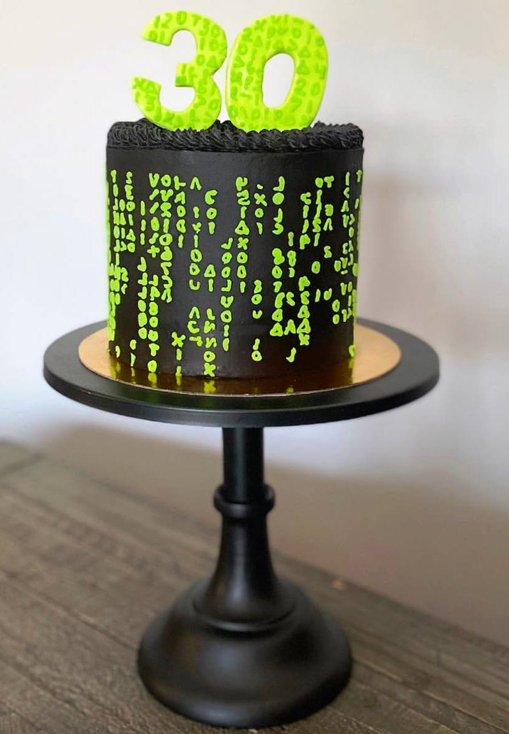 Admirable Matrix Cake Design