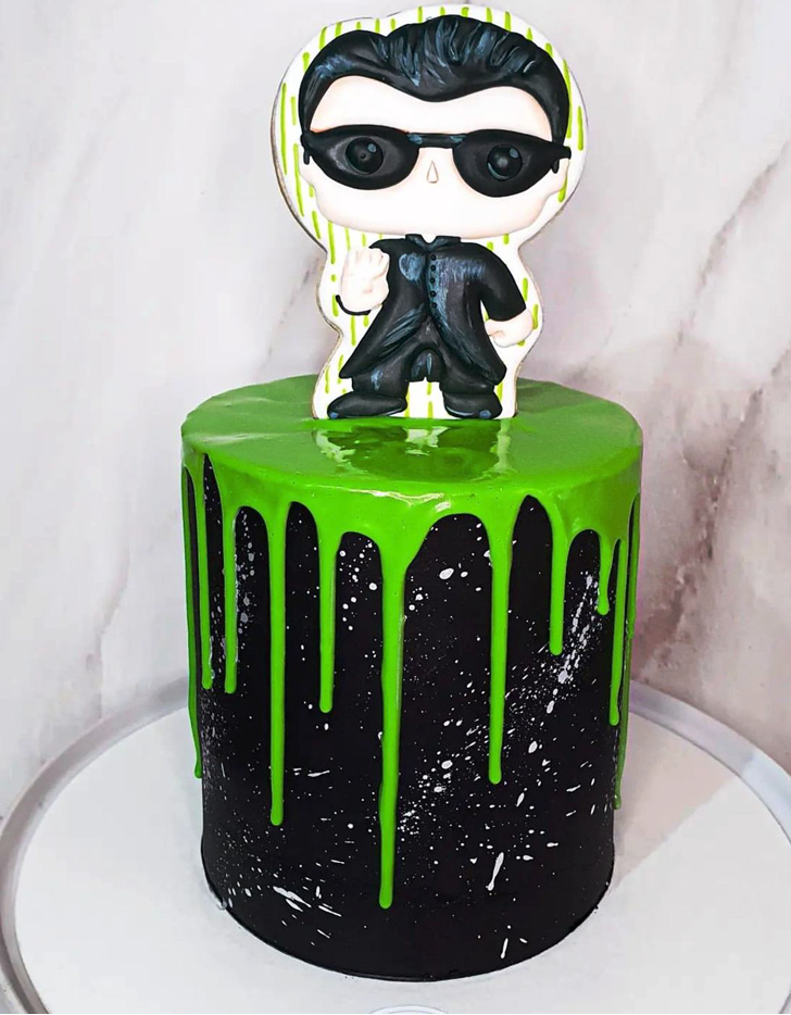 Captivating Matrix Cake