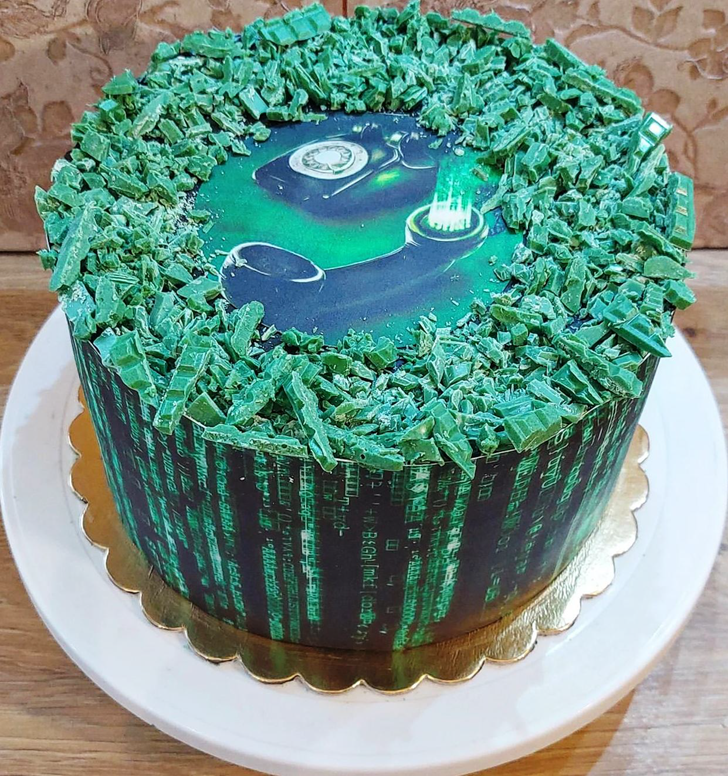 Comely Matrix Cake