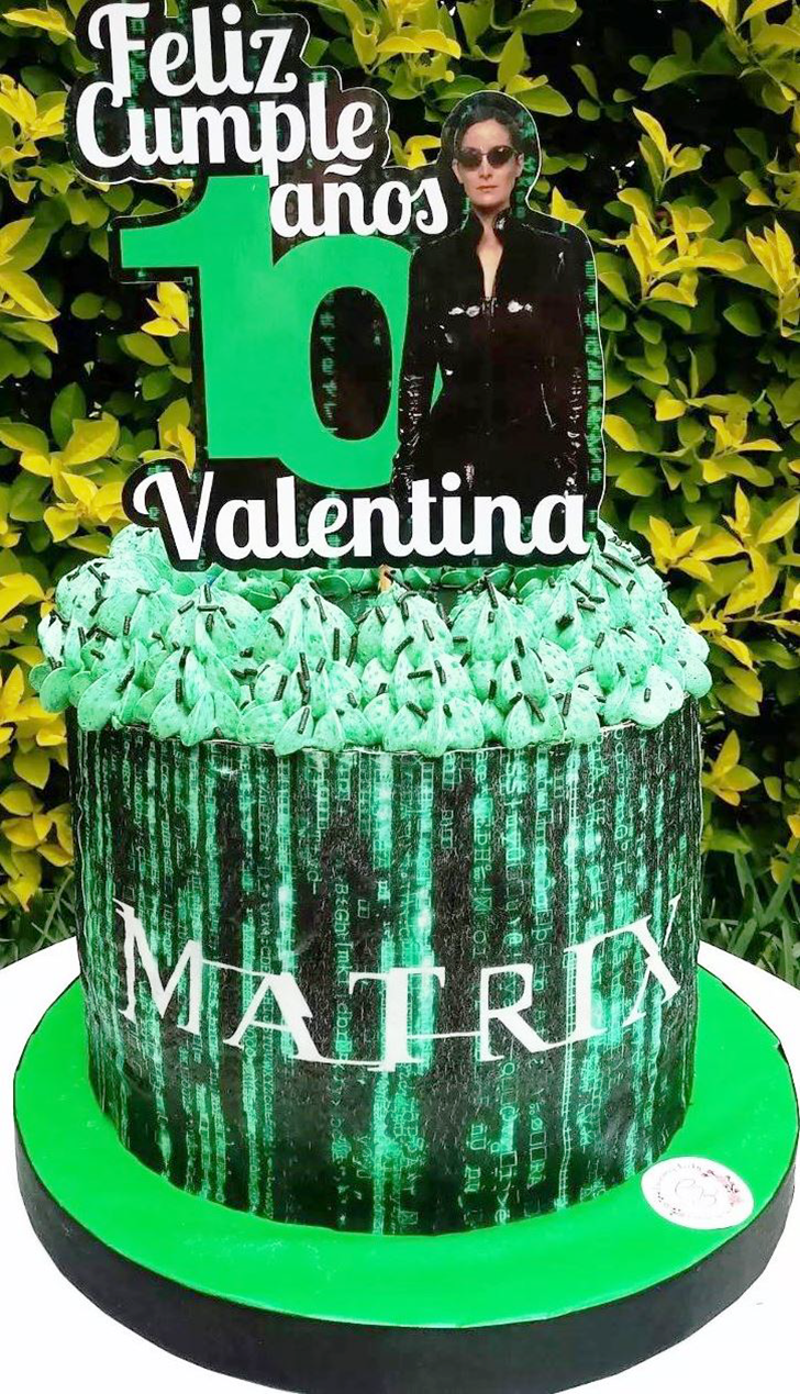 Enticing Matrix Cake