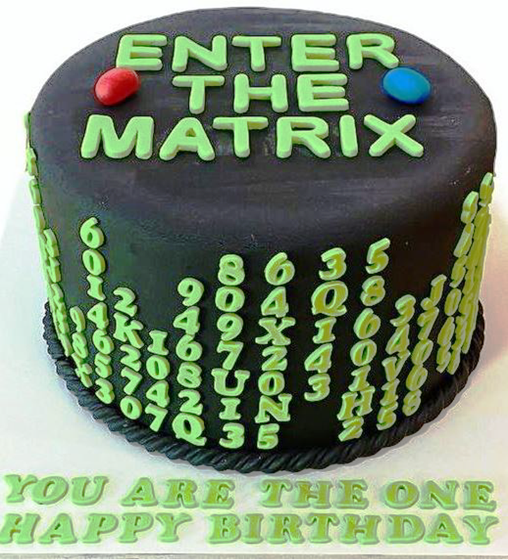 Fascinating Matrix Cake